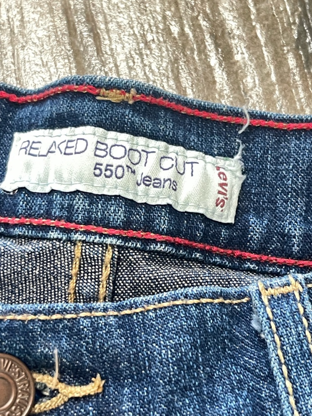 Levi’s Relaxed Boot Cut Women’s Jeans Size 4 Medium - Picture 4 of 7